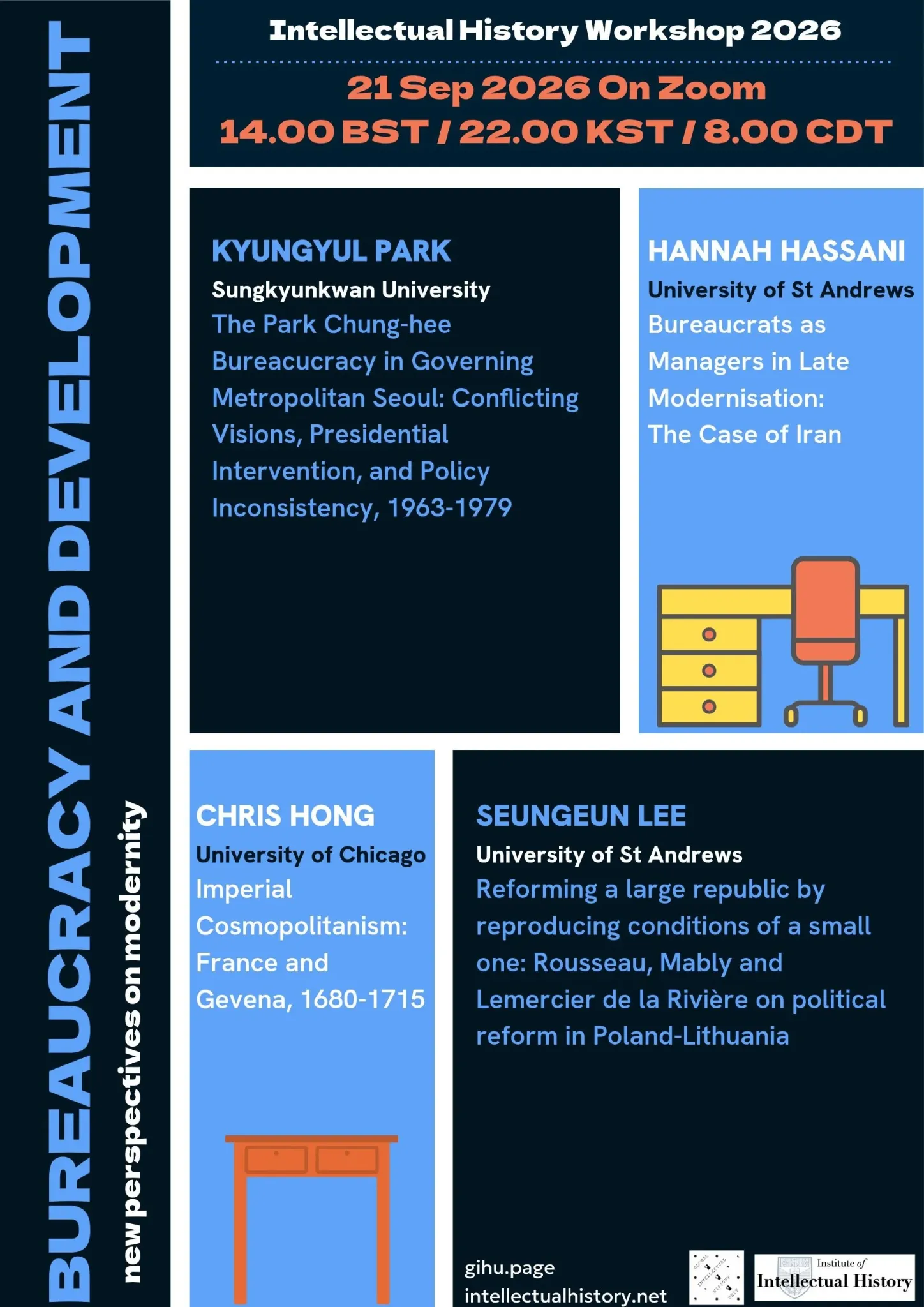 Review: Bureaucracy and Development, Intellectual History Workshop 2026